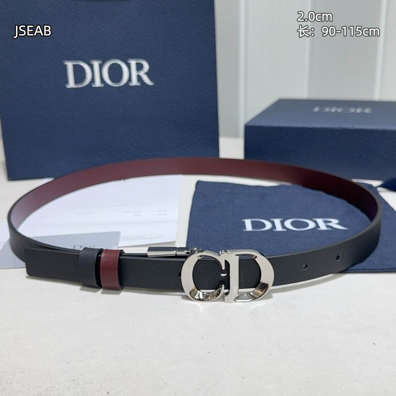 Dior belt 20mmX90-115cm 8L41